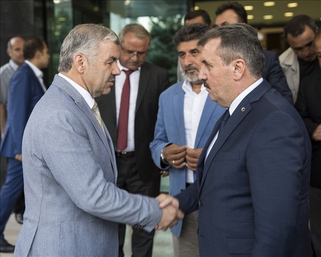 BBP Genel Başkanı Mustafa Destici, Başkan Çelik´i ziyaret etti