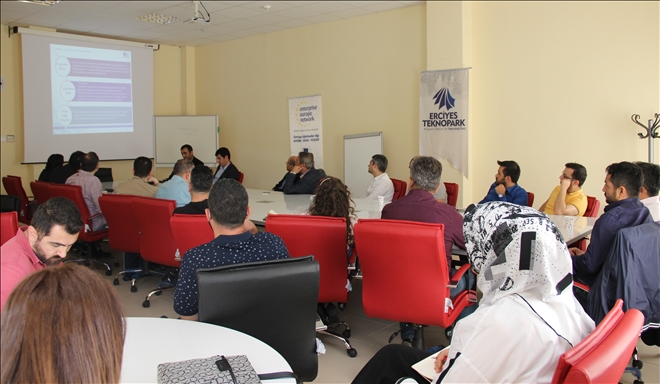 Erciyes Teknopark´ta girişimciler için seminer düzenlendi 