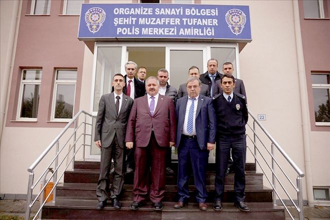 OSB YÖNETİMİNDEN POLİSLERE ZİYARET