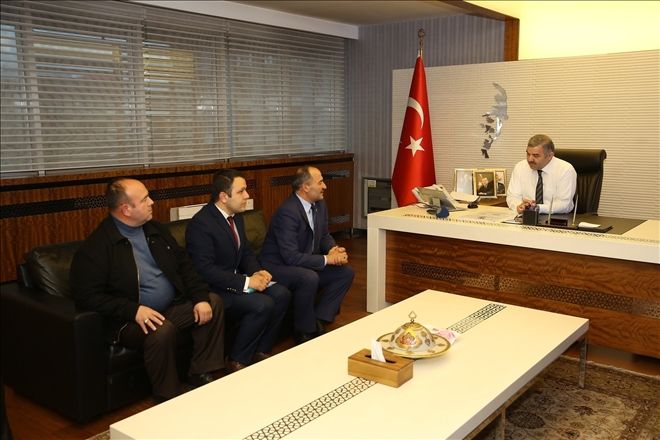 BAŞKANLARDAN ÇELİK´E ZİYARET