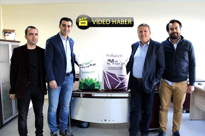 Türkiye´nin ilk inhibitörlü milli gübresi Kayseri´de üretildi