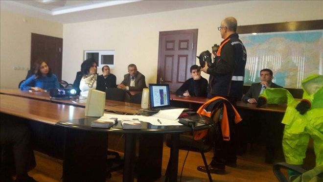  AFAD´ın eğitimleri devam ediyor 
