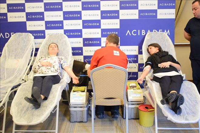 Acıbadem Kayseri Hastanesi´nden kan bağışına destek
