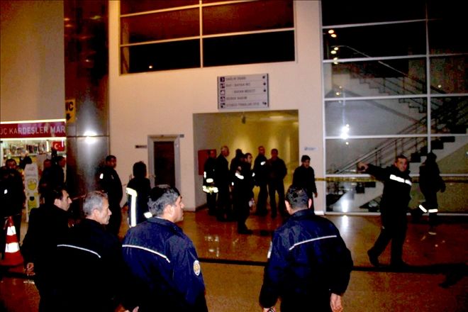 Terminalde Yangın Paniği