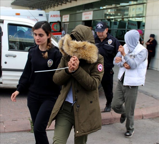 Uyuşturucudan gözaltına alınan 4 kişi adliyeye çıkarıldı 