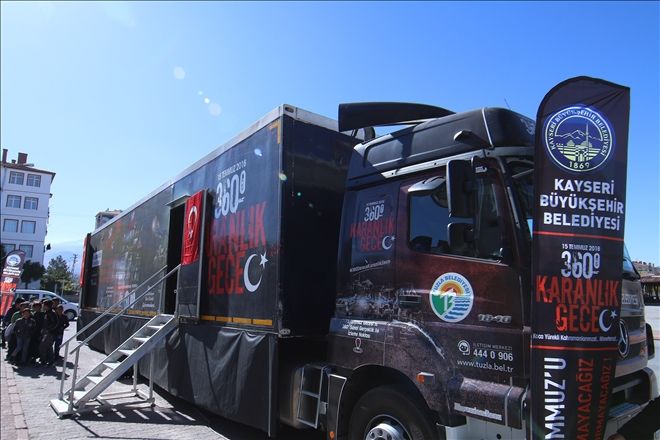 Sanal gerçeklik tırı Kayseri´de 