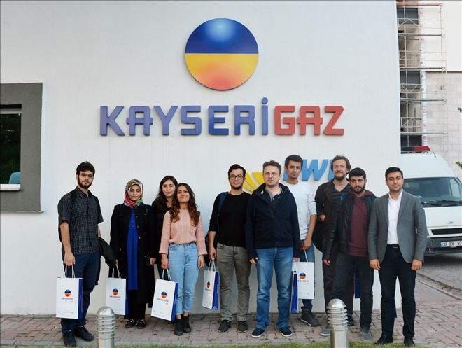 Kayserigaz AGÜ öğrencilerine eğitim verdi 
