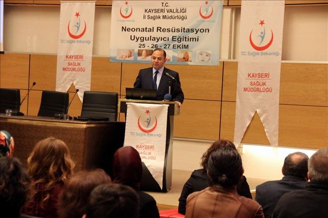  ?Yenidoğan canlandırma eğitimi´ başladı 