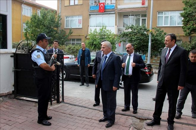 Vali Kamçı´dan polis merkezlerine ziyaret