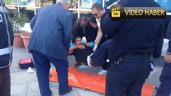 ADLİYE ÖNÜ KARIŞTI