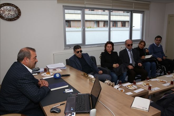 Büyükşehir Engellilerle istişare halinde 