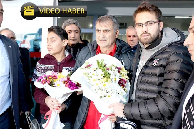 Beşiktaş kafilesine Kayseri´de coşkulu karşılama
