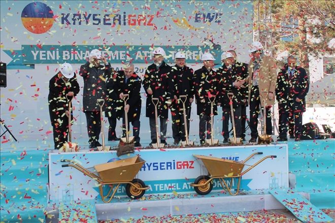 Kayserigaz temel attı