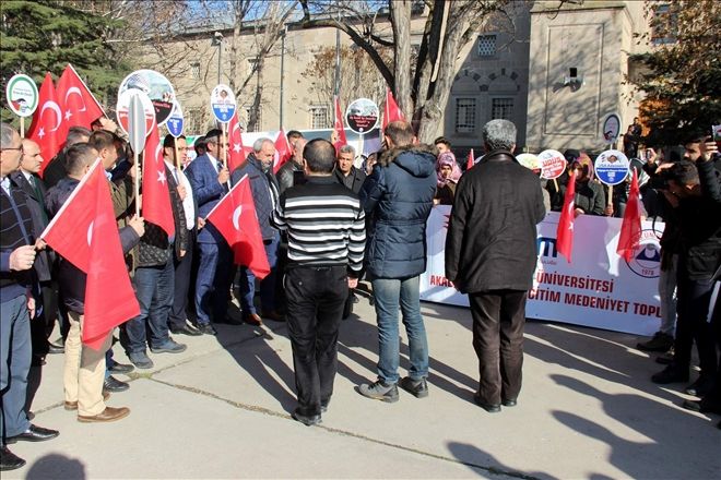ADEM´den Kudüs protestosu 