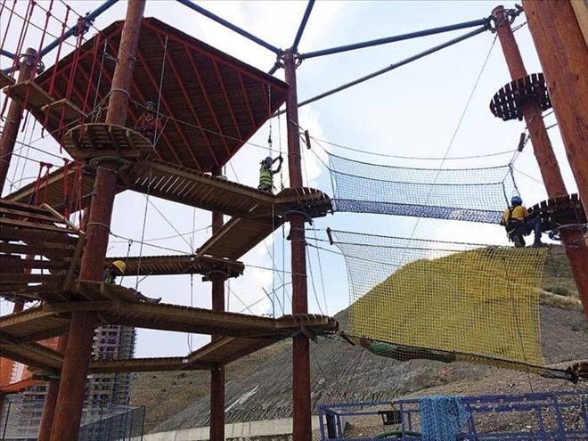 Melikgazi Belediyesi´nden macera parkı 
