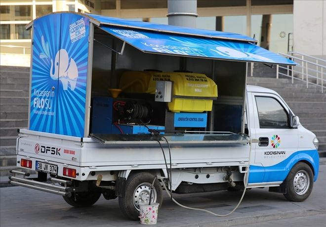Kocasinan Belediyesi, filosuna yeni nesil temizlik aracı ekledi 