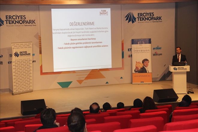 Erciyes Teknopark ve Türk Patent ?Patentle TÜRKİYE´ Yarışmasını Tanıttı 