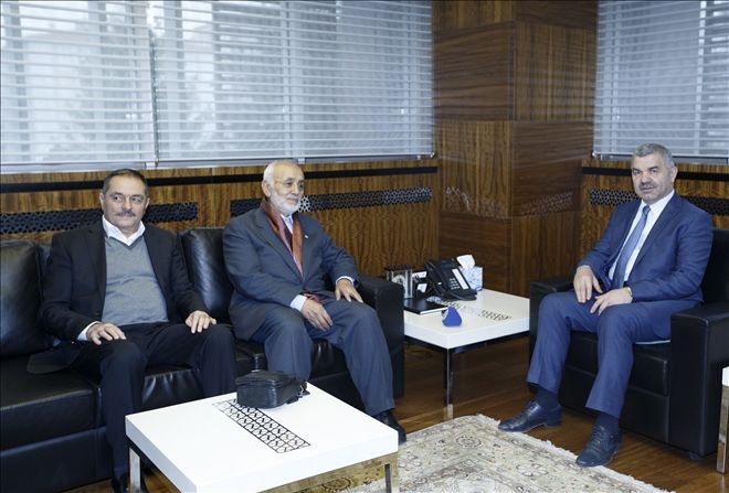 Mazlumder yöneticileri Başkan Çelik´i ziyaret etti