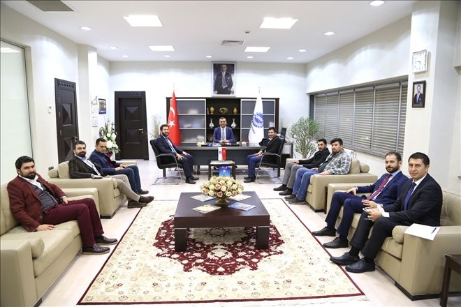 Kayseri ve Kırşehir İl Genç Girişimcilerden KAYSO´ya Ziyaret 