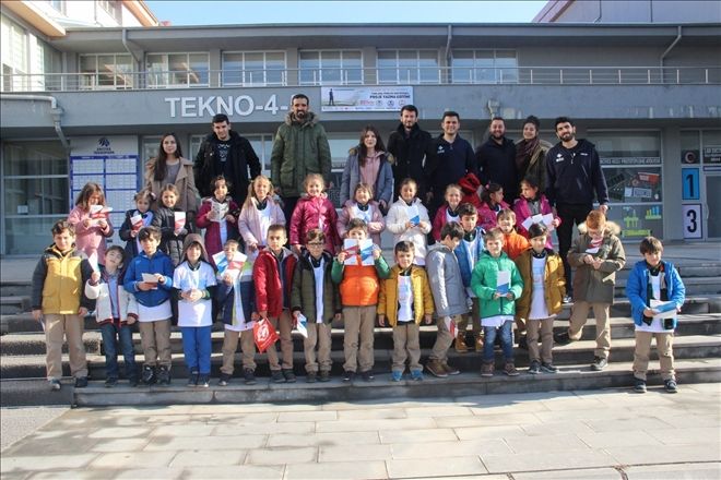Çocuklar ?Yarını Kodlayanlar´ Projesi ile Erciyes Teknopark´ta Buluştu 