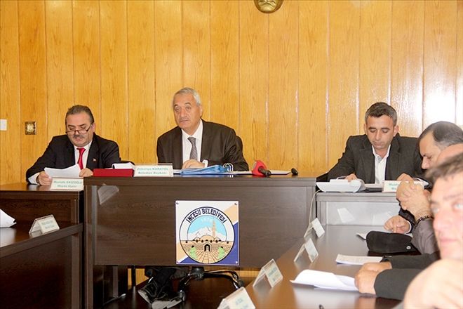 İncesu Belediyesi Aralık ayı Meclis Toplantısı Yapıldı 