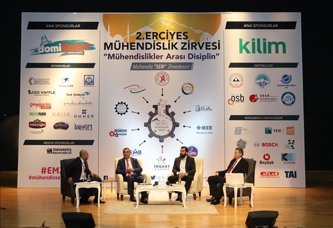 ERÜ´de ?2. Erciyes Mühendislik Zirvesi? Başladı 