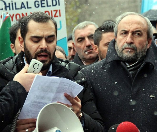 ABD ve İsrail protesto edildi