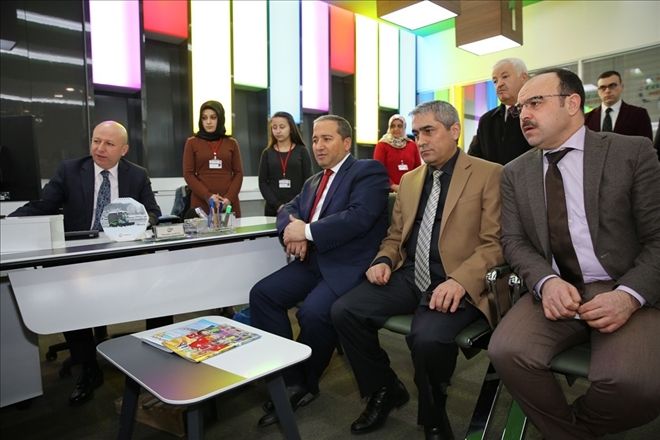 Başkan Çolakbayrakdar kaymakamları ağırladı