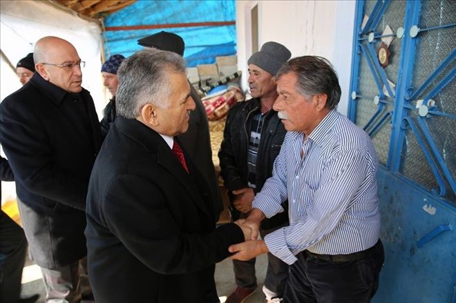 Başkan Büyükkılıç taziye ziyaretinde