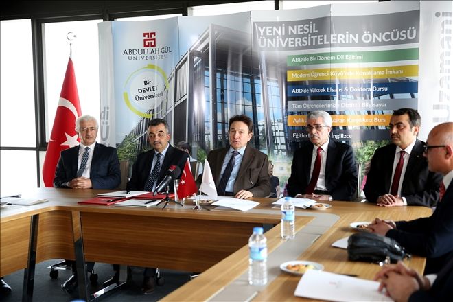 AGÜ ile Liseler Arasında İşbirliği Anlaşması