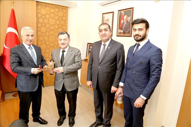 Vali Kamçı Azeri  vekili konuk etti