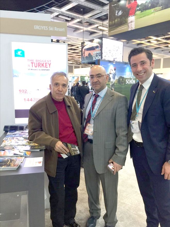 ?Erciyes´ dünyanın en büyük turizm fuarında tanıtıldı