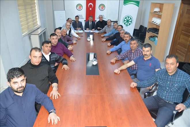 ŞEKER-İŞ SENDİKASI KAYSERİ ŞUBESİ KOORDİNASYON TOPLANTISI YAPILDI