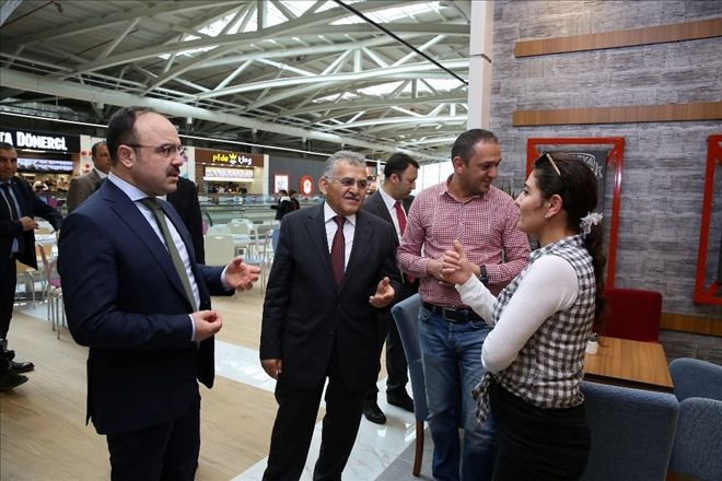 Başkan Büyükkılıç İldem esnafını ziyaret etti