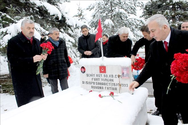 ŞEHİTLERİMİZİ YAD ETTİK