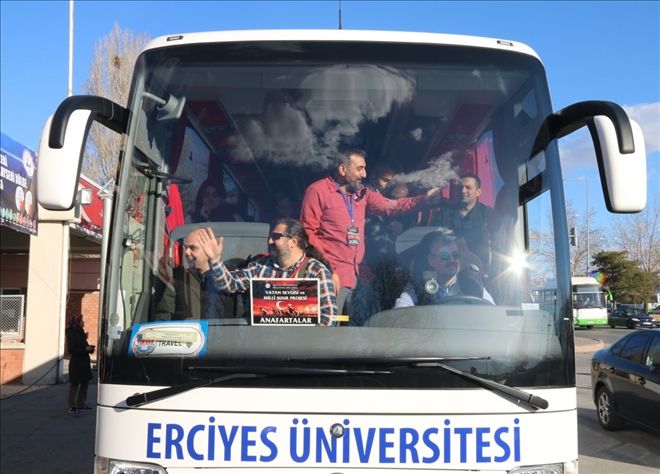 Öğrenci Kafilesi Çanakkale´ye Uğurlandı