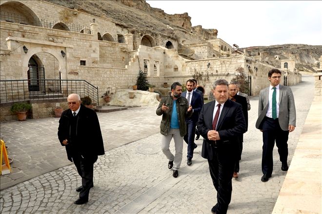 Başkan Palancıoğlu Kapadokya´da teknik incelemede bulundu