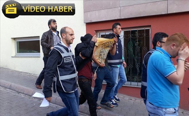 Oto fareleri yakalandı 