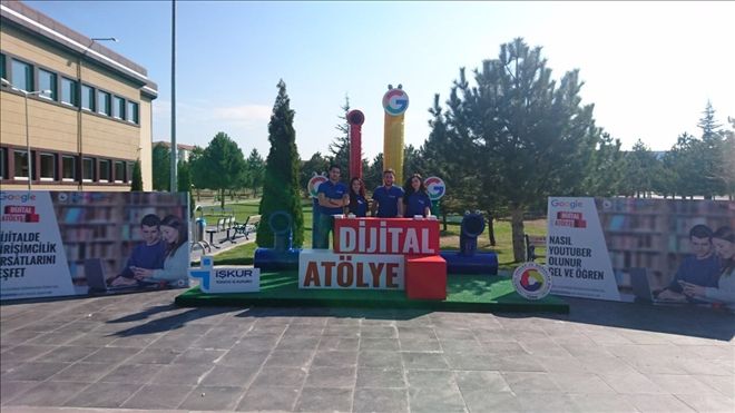 Google´ın ücretsiz Dijital Atölye eğitimleri Kayseri´de