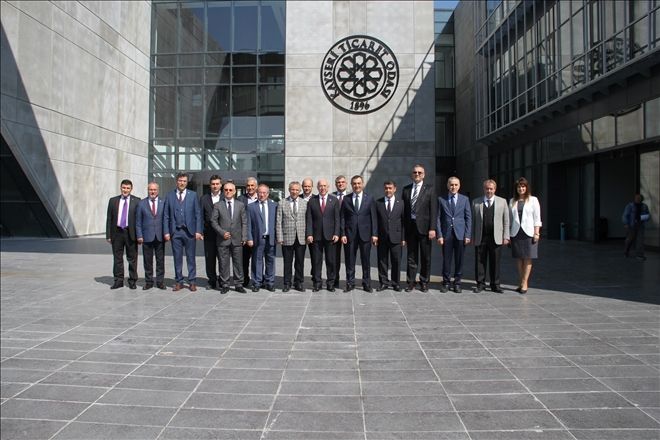 KAYSO Heyeti´nden KTO´ya Hayırlı olsun ziyareti