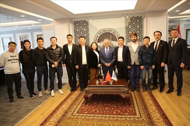 Çin heyeti serbest bölge için Kayseri´de