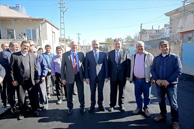 Başkan Çelik Talas´ta yapılan çalışmaları inceledi