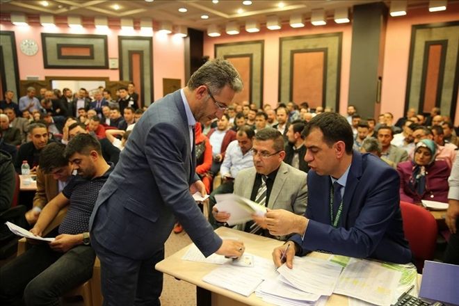 Mülkiyeti belediyeye ait arsalar ihale ile satıldı
