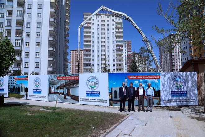 Talas Belediyesi 8. caminin temelini attı