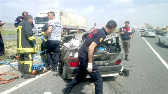 Feci kaza: 3 ölü, 1 yaralı