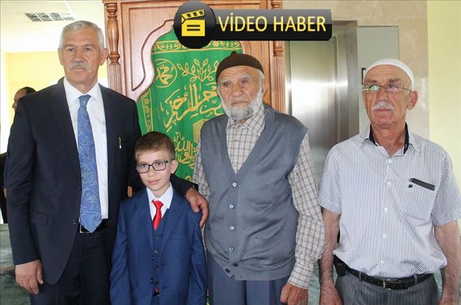 11 yaşında 5 ayda hafız oldu