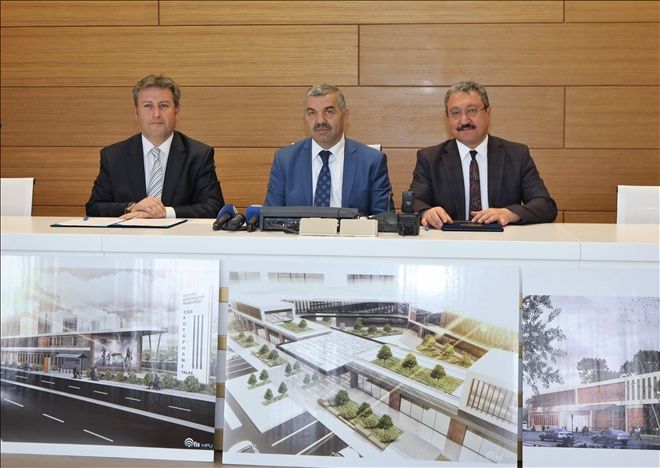 Erciyes Üniversitesi´nde kütüphane yapım protokolü imzalandı