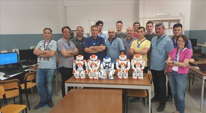 Öğrenciler İtalya´da Robot Eğitimi aldı