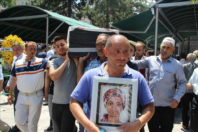 Yaşlanma hastası Gamze son yolculuğuna uğurlandı