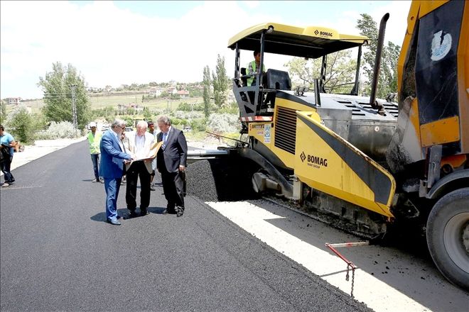 Zincidere-Reşadiye-Başakpınar yolu yenileniyor 